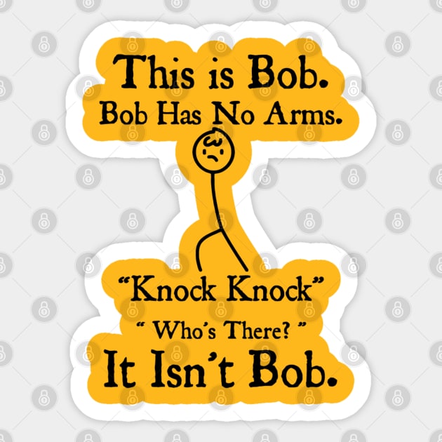 Vintage This is Bob Sticker by Manut WongTuo